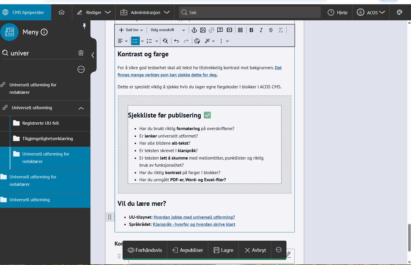 Bruke anker - Klikk for stort bilde