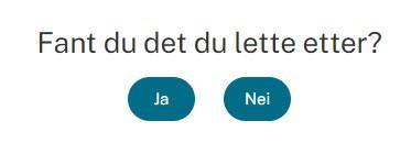 Fant du det du lette etter? - Klikk for stort bilde